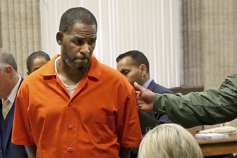 R. kelly pushes for prison