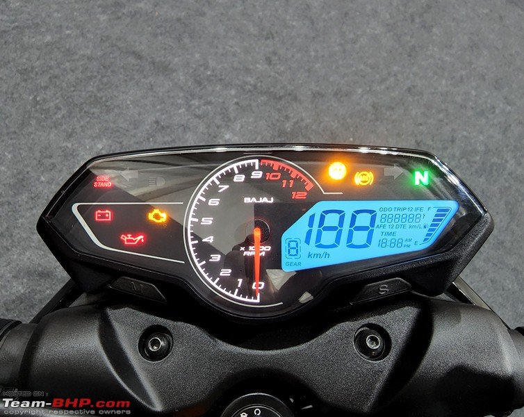 instrument cluster pulsar N160